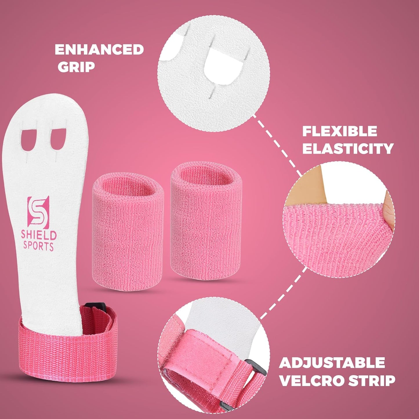 Gymnastics Leather Hand Bar Grips for Kids