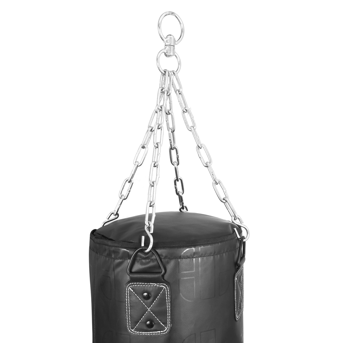 Boxing punch bag set with wall bracket