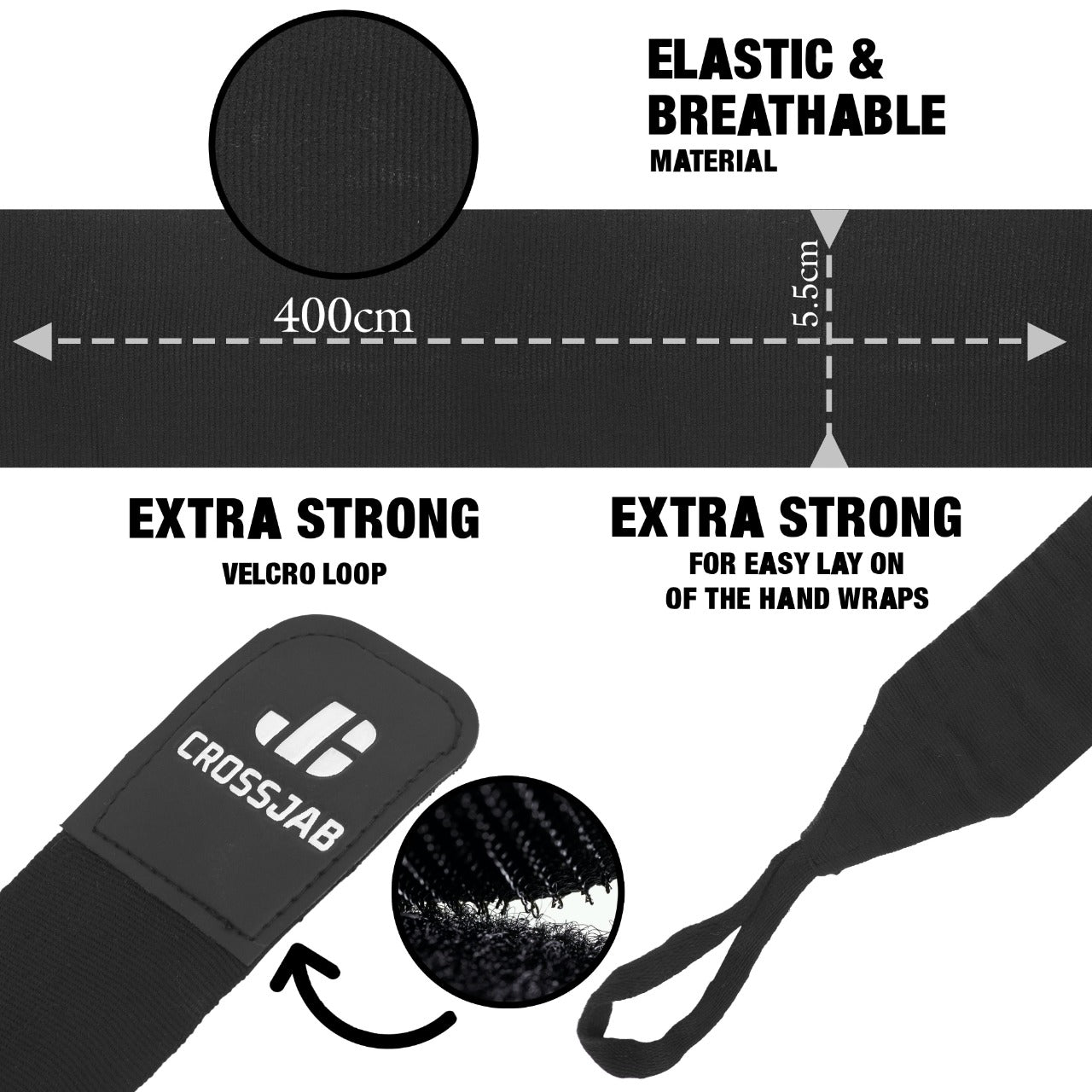 Crossjab hand wraps pack of 2
